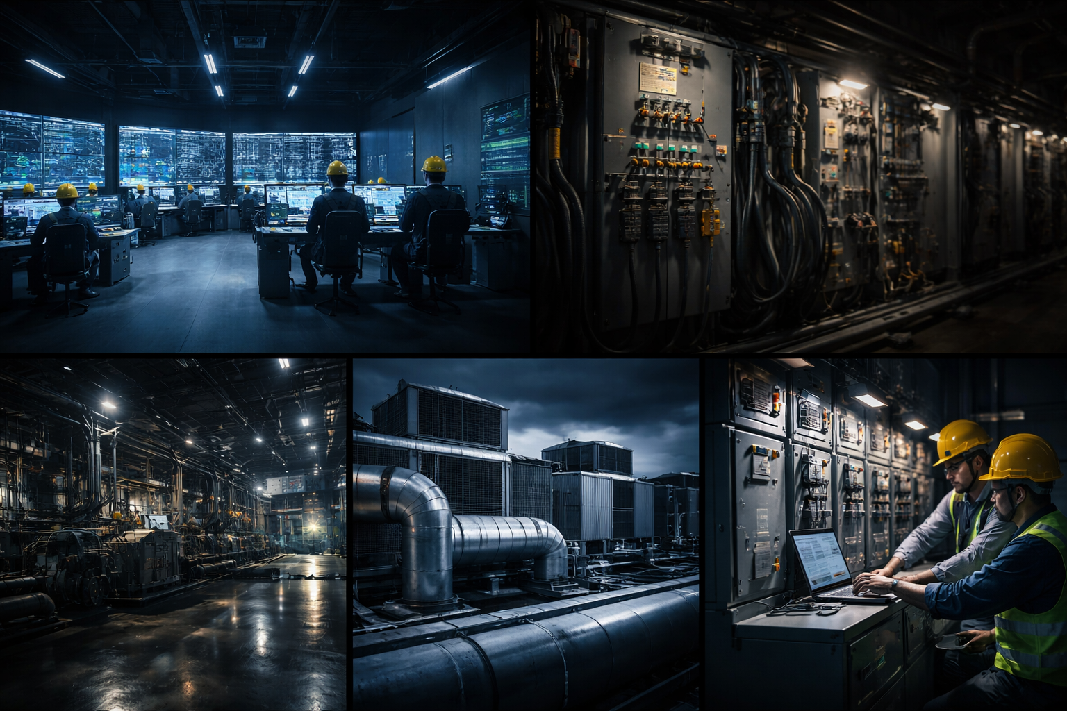 Industrial control room